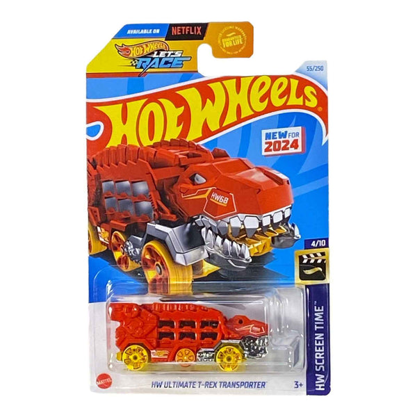 Hot Wheels Ultimate T-Rex Transporter | Screen Time Series 4/10