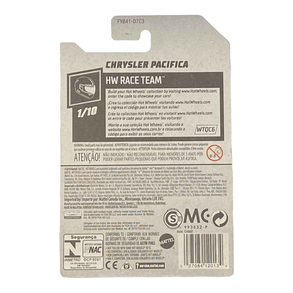 Hot Wheels Chrysler Pacifica - Race Team Series 1/10 -