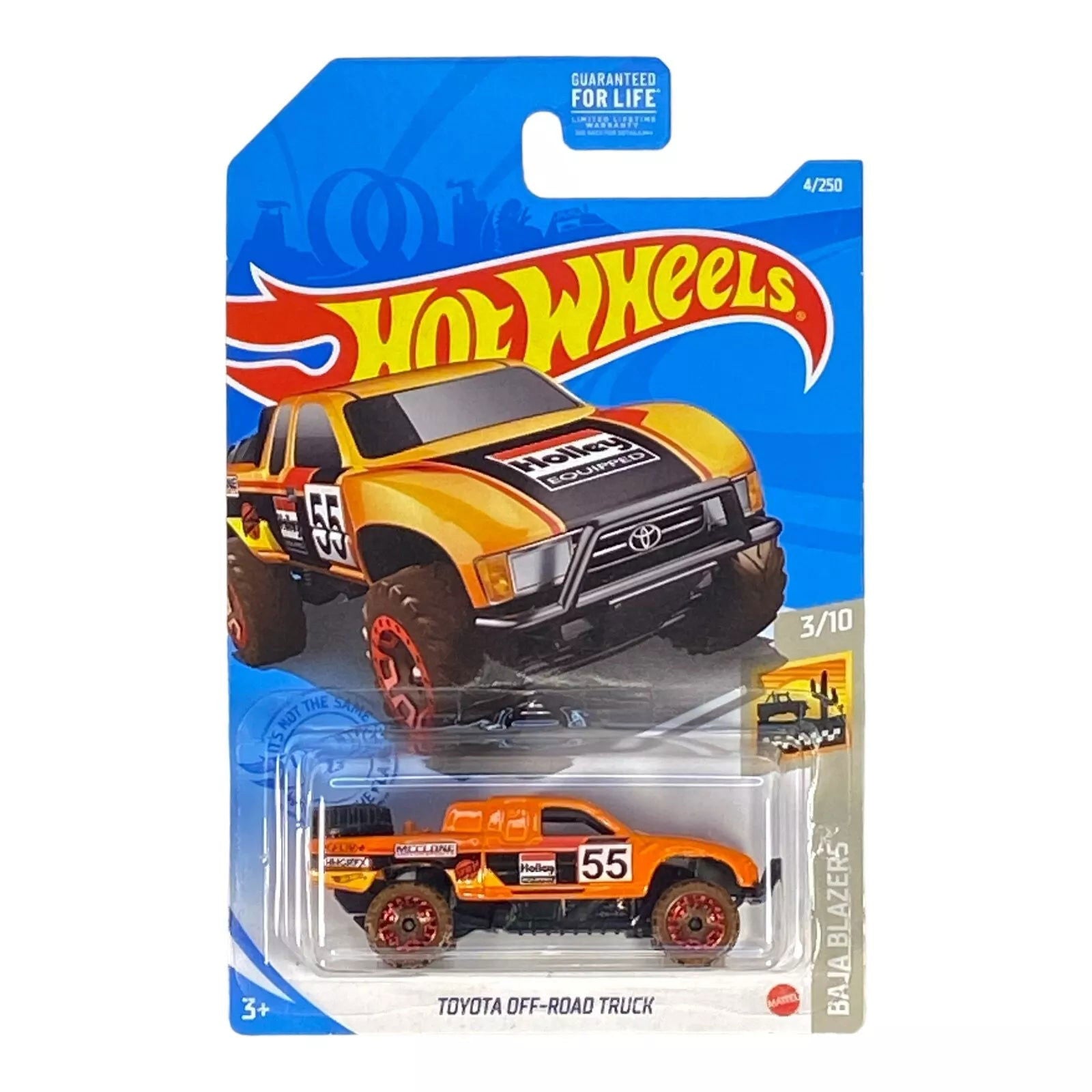 Hot Wheels Toyota Off-Road Truck - Baja Blazers Series 3/10 - Collectors World Toys