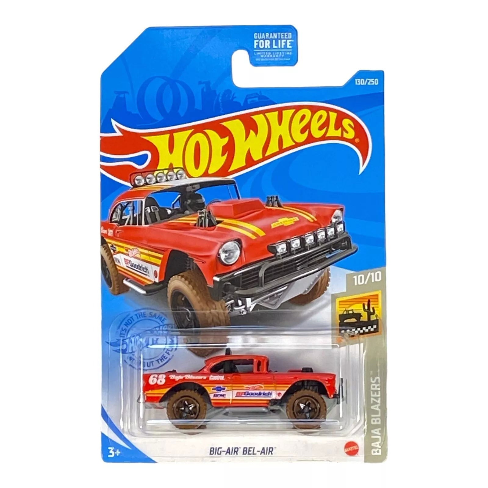 Hot Wheels Big-Air Bel-Air - Baja Blazers Series 10/10 - Collectors World Toys