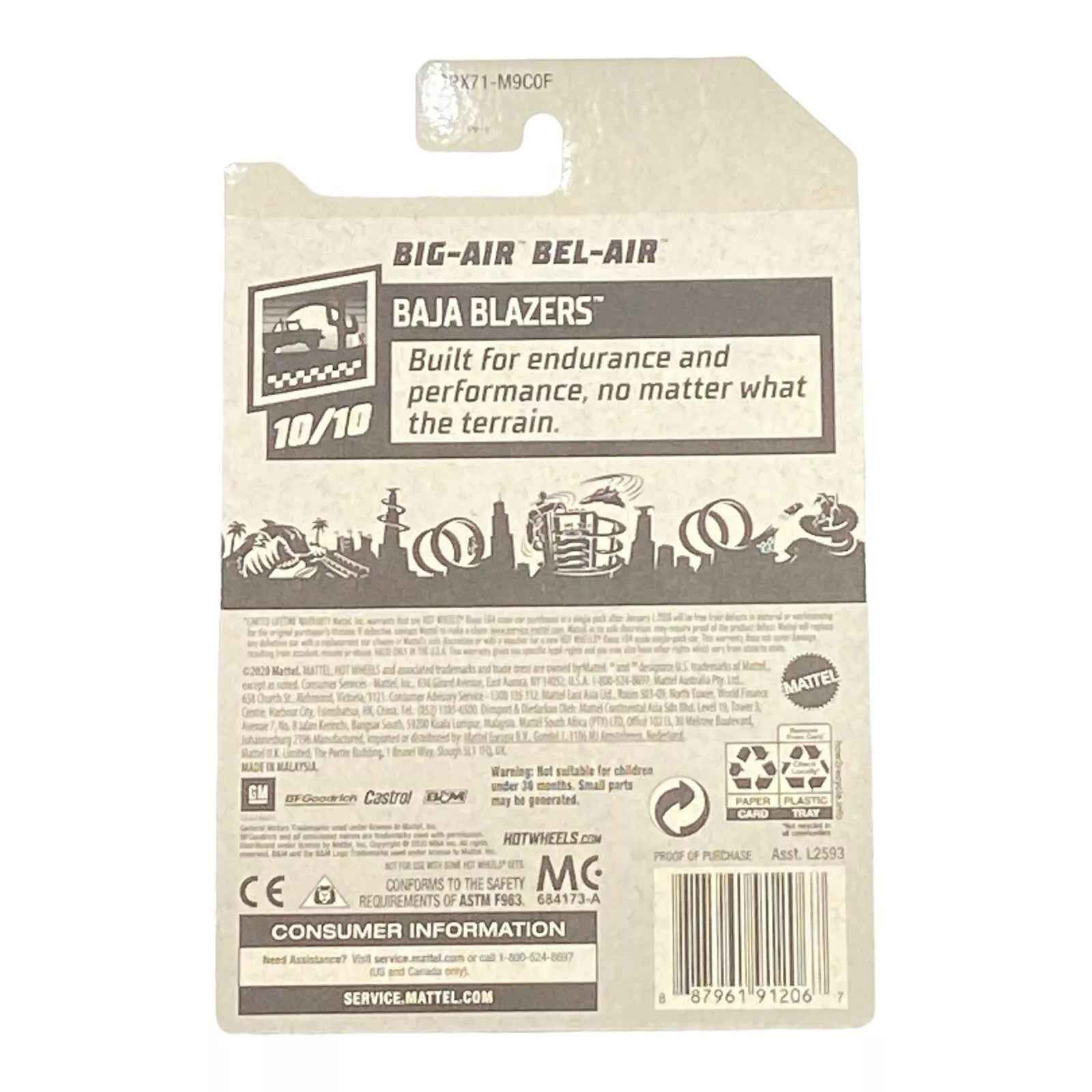 Hot Wheels Big-Air Bel-Air - Baja Blazers Series 10/10 Secondary image