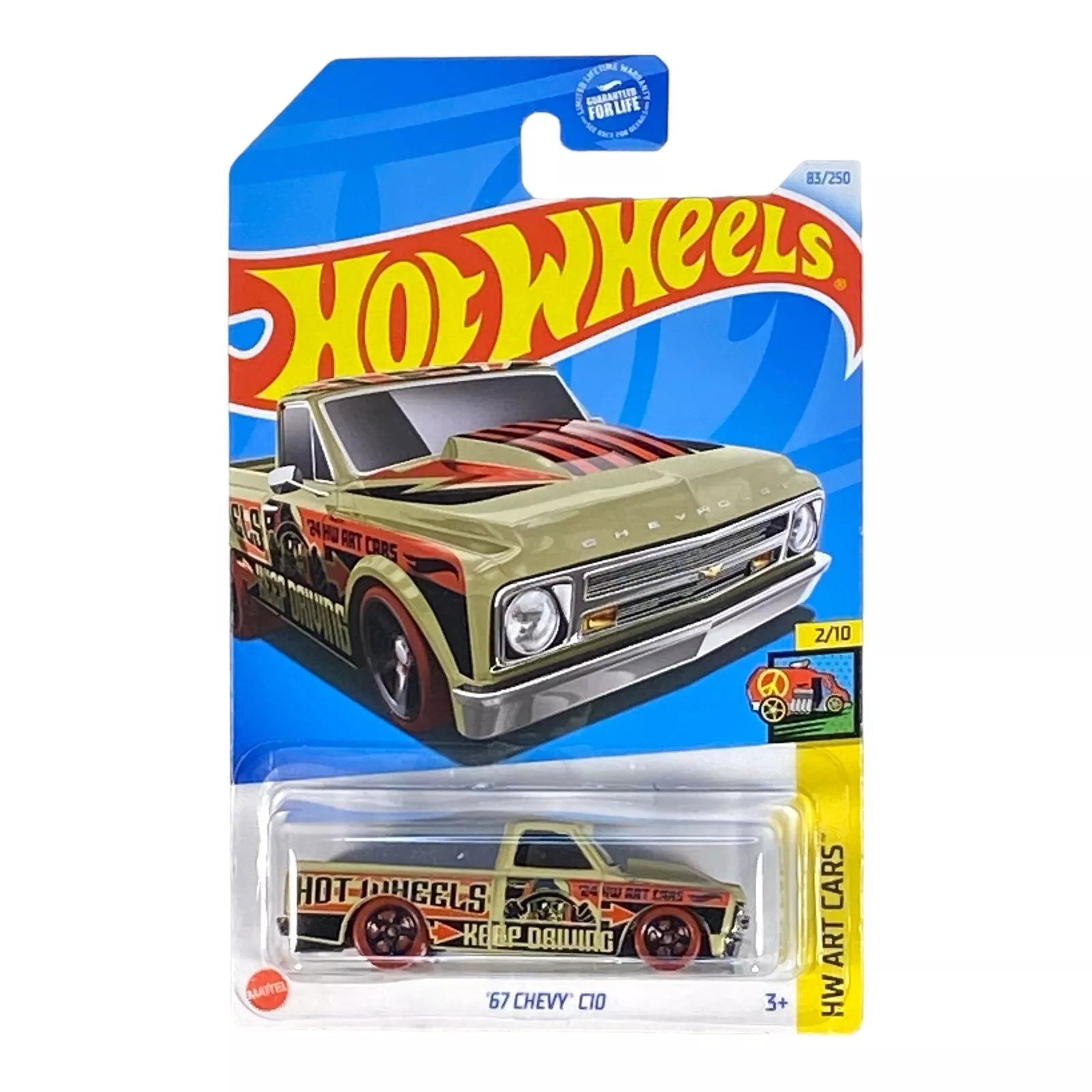 Hot Wheels '67 Chevy C10 - Art Cars Series 2/10 - Collectors World Toys