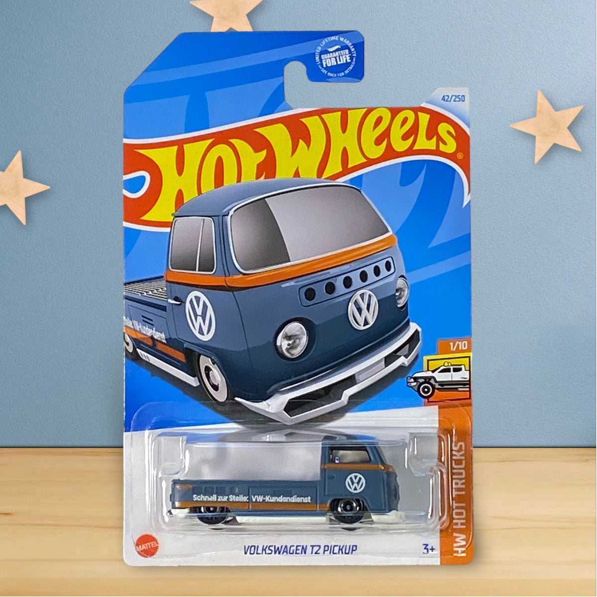 Hot Wheels Volkswagen T2 Pickup - Hot Trucks Series 1/10 - Collectors World Toys