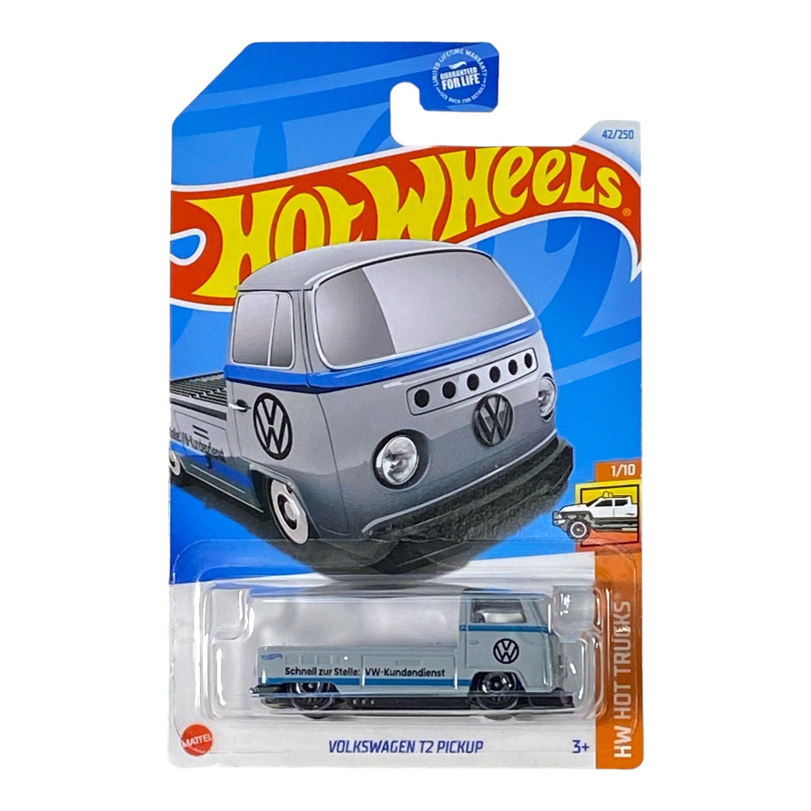 Hot Wheels: Volkswagen T2 Pickup - Hot Trucks Series 1/10 - Collectors World Toys