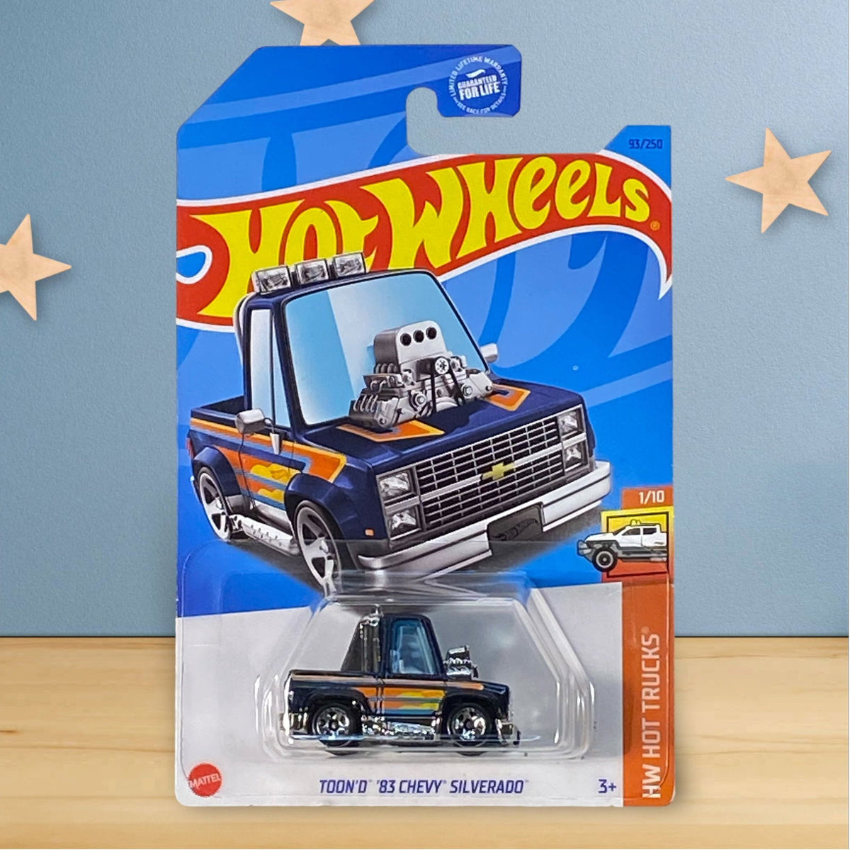 Hot Wheels Toon'd '83 Chevy Silverado - Hot Trucks Series 1/10 - Collectors World Toys