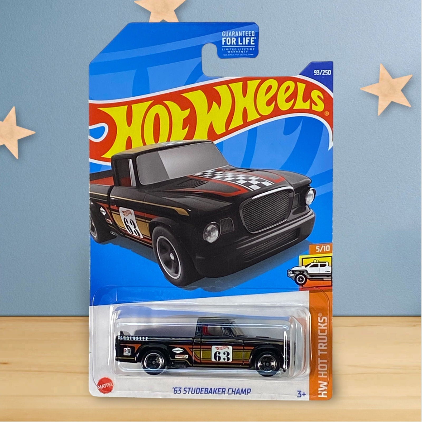 Hot Wheels '63 Studebaker Champ - Hot Trucks Series 5/10 - Collectors World Toys