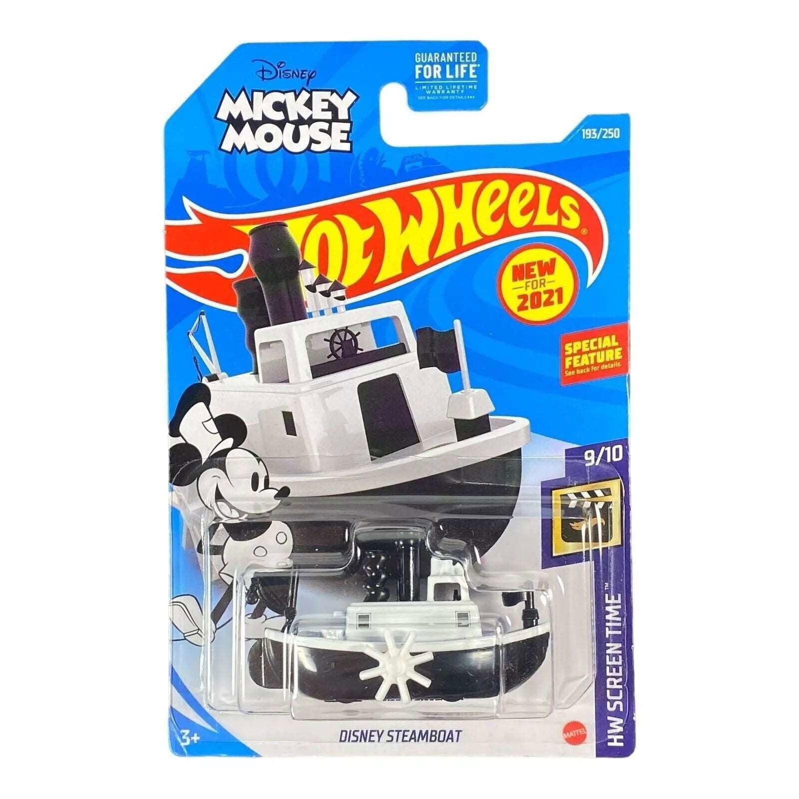 Hot Wheels Disney Steamboat - Mickey Mouse - Screen Time Series 9/10 - Collectors World Toys