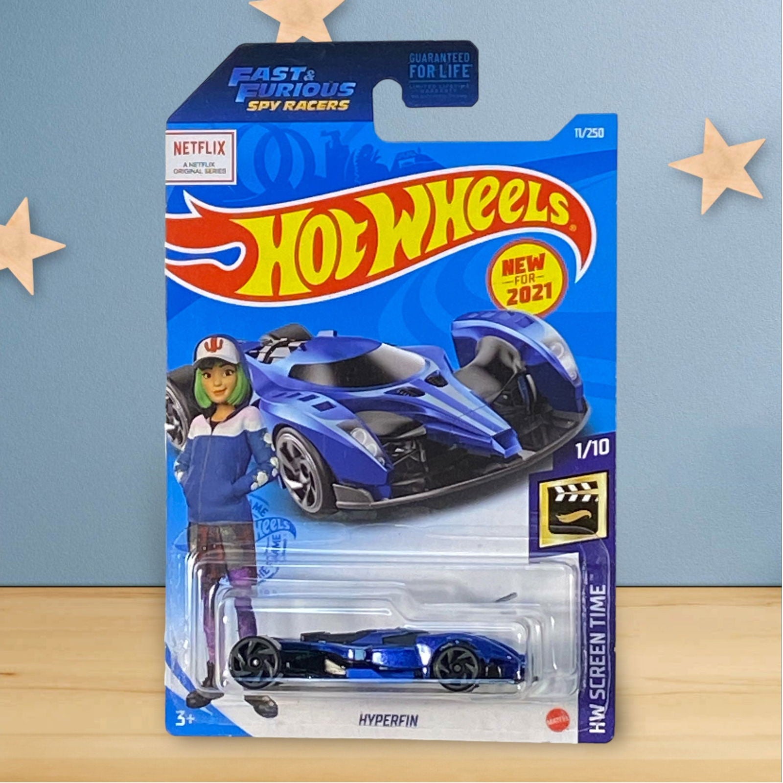 Hot Wheels Hyperfin - Fast & Furious Spy Racers - Screen Time Series 1/10 - Collectors World Toys