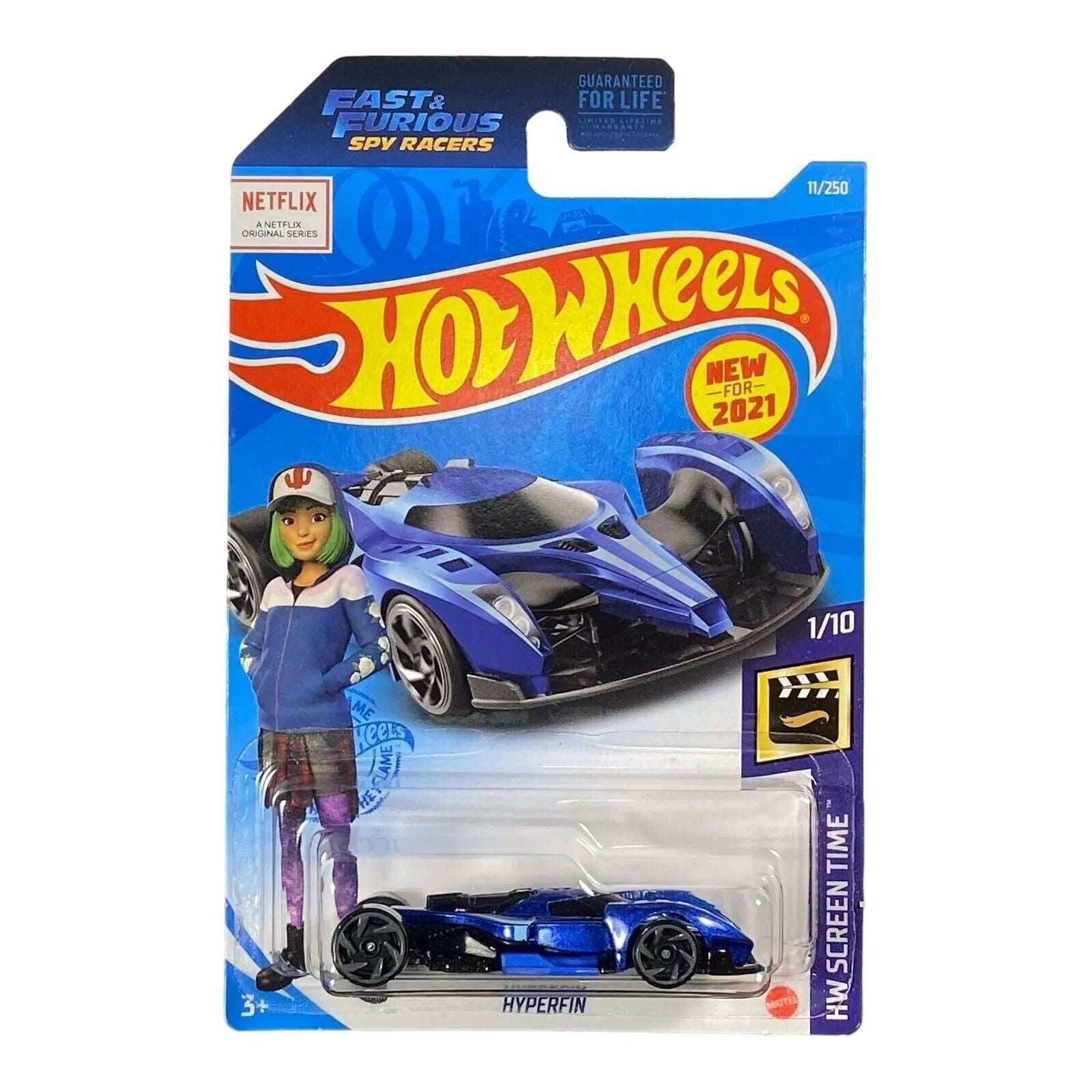 Hot Wheels Hyperfin - Fast & Furious Spy Racers - Screen Time Series 1/10 - Collectors World Toys