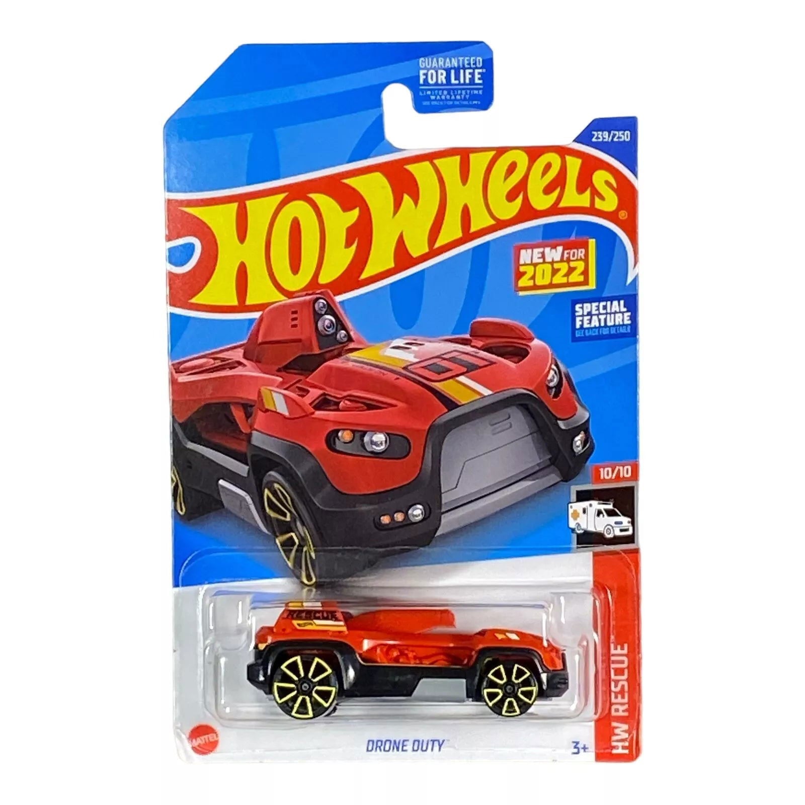 Hot Wheels Drone Duty - Rescue Series 10/10 - Collectors World Toys