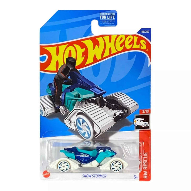 Hot Wheels Snow Stormer - Rescue Series 3/10 - Hover Image