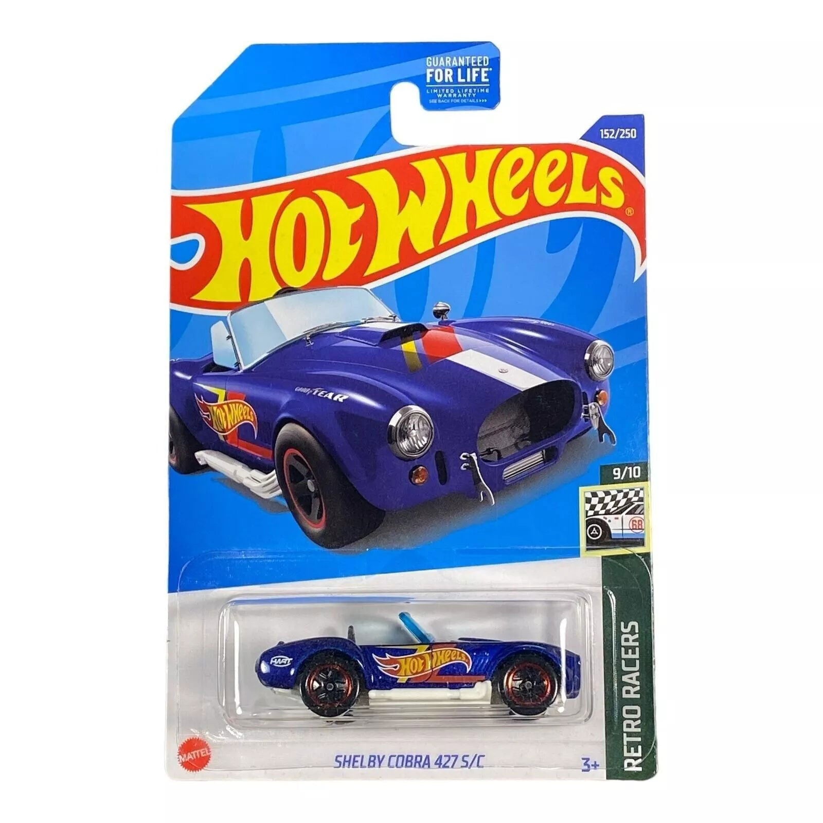 Hot Wheels Shelby Cobra 427 S/C - Retro Racers Series 9/10 - Collectors World Toys