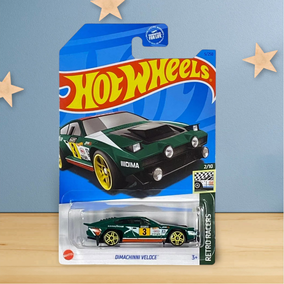 Hot Wheels Dimachinni Veloce - Retro Racers Series 2/10