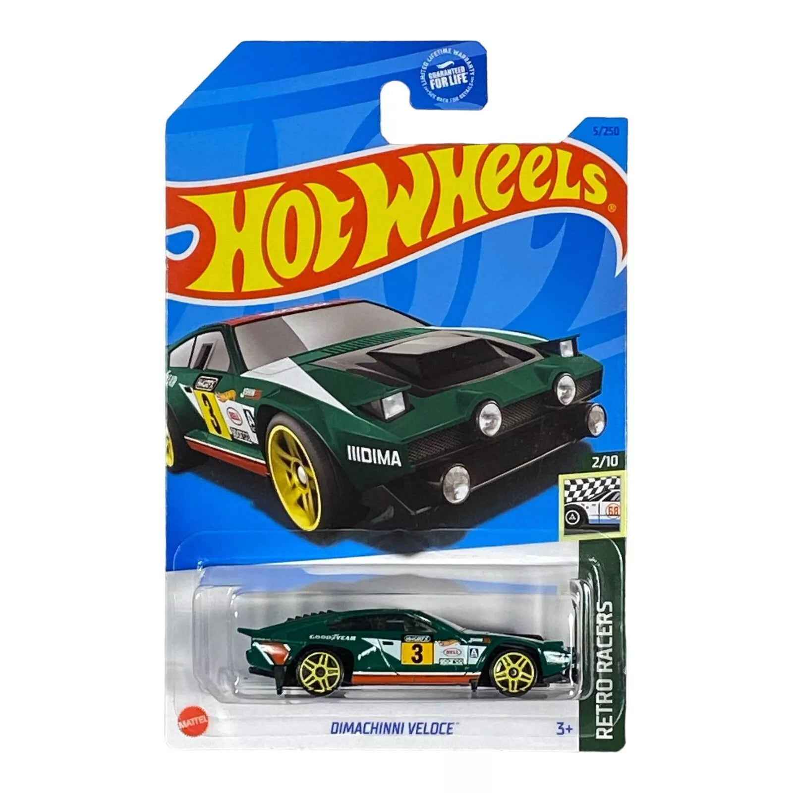Hot Wheels Dimachinni Veloce - Retro Racers Series 2/10 Main image