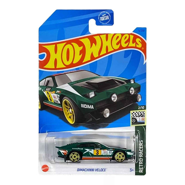 Hot Wheels Dimachinni Veloce - Retro Racers Series 2/10 - Hover Image