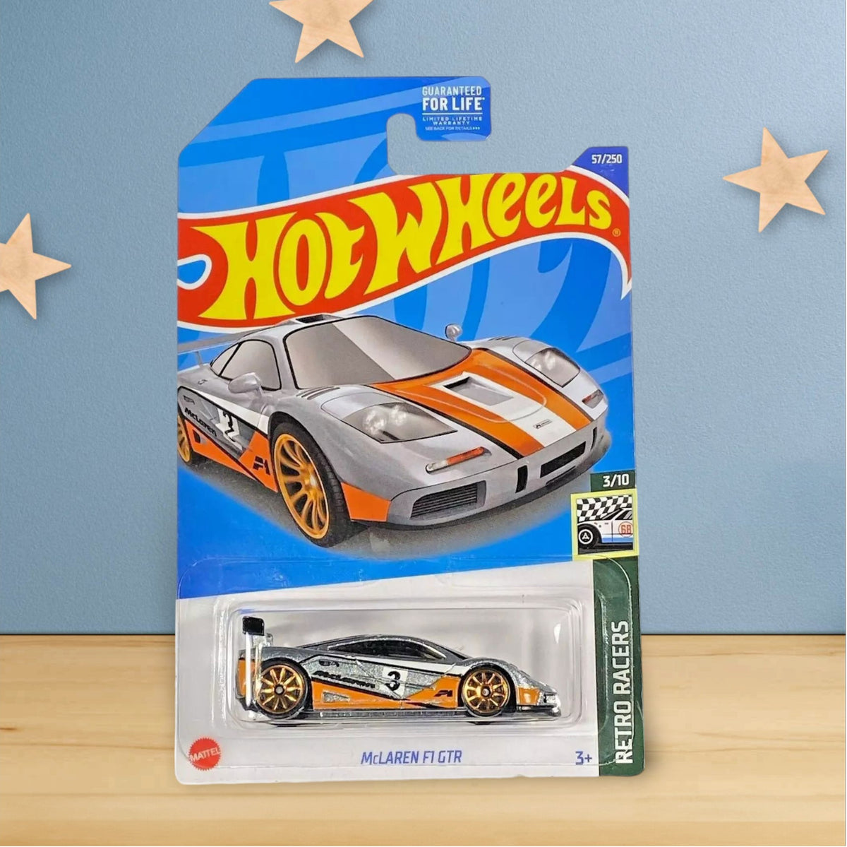 Hot Wheels McLaren F1 GTR - Retro Racers Series 3/10