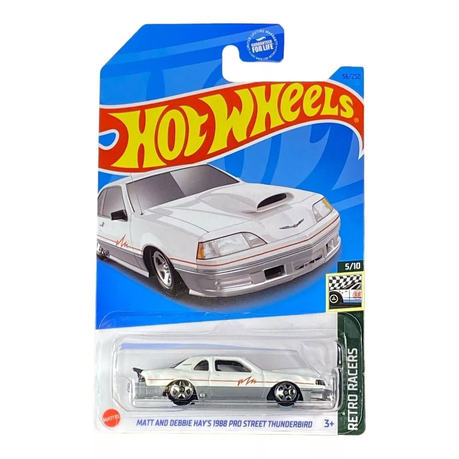 Hot Wheels Matt and Debbie Hay's 1988 Pro Street Thunderbird - Retro Racers 5/10 - Collectors World Toys