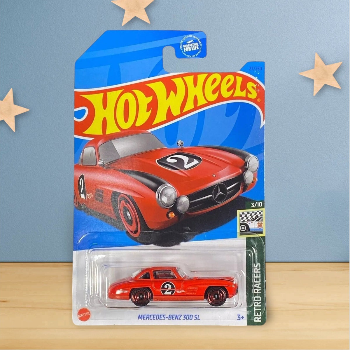 Hot Wheels Mercedes-Benz 300 SL - Retro Racers Series 3/10