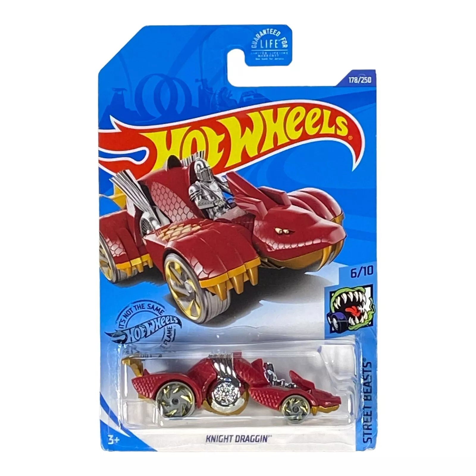 Hot Wheels Knight Draggin' - Street Beasts Series 6/10 - Collectors World Toys