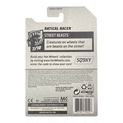 Hot Wheels Ratical Racer - Street Beasts Series 7/10