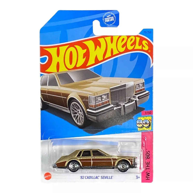 Hot Wheels '82 Cadillac Seville - The 80's Series 7/10 - Hover Image