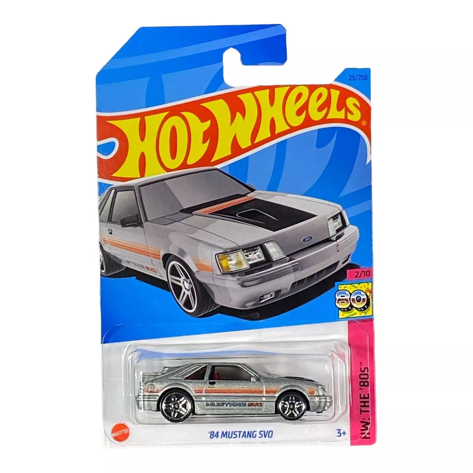 Hot Wheels '84 Mustang SVO - The 80's Series 2/10 - Collectors World Toys