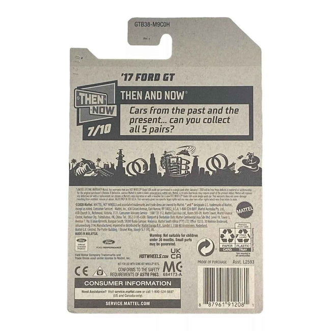 Hot Wheels '17 Ford GT - Then and Now Series 7/10 Main Image