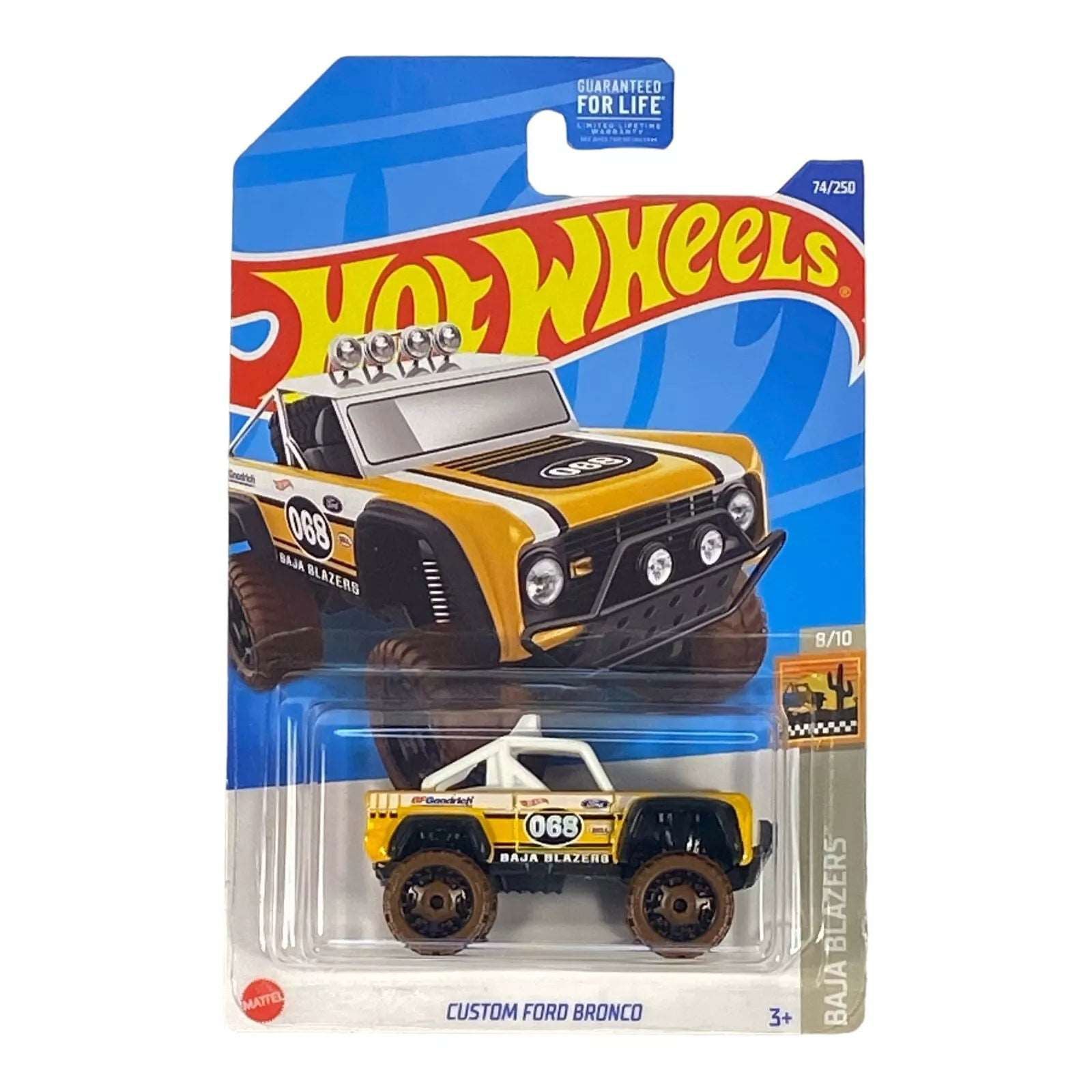 Hot Wheels Custom Ford Bronco - Baja Blazers Series 8/10 - Collectors World Toys