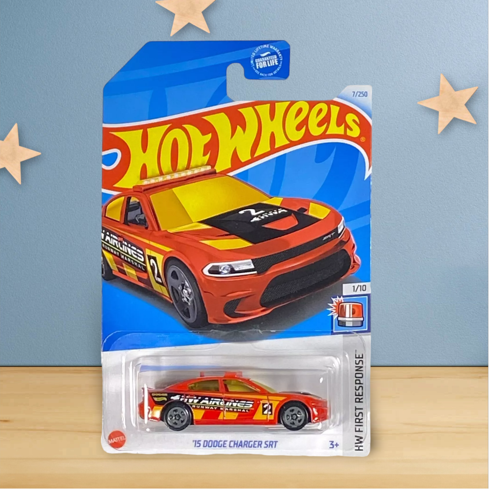 Hot Wheels '15 Dodge Charger SRT - First Response Series 1/10 - Collectors World Toys