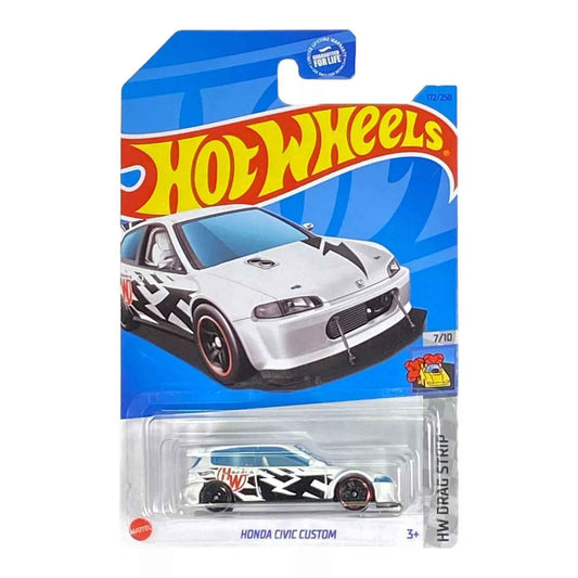 Hot Wheels Honda Civic Custom - Drag Strip Series 7/10