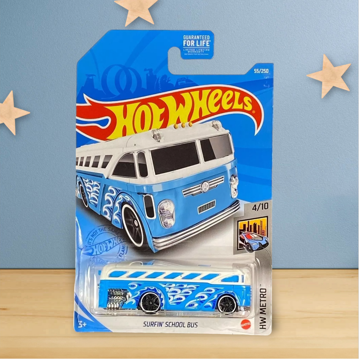 Hot Wheels Surfin' School Bus - Metro Series 4/10 - Collectors World Toys