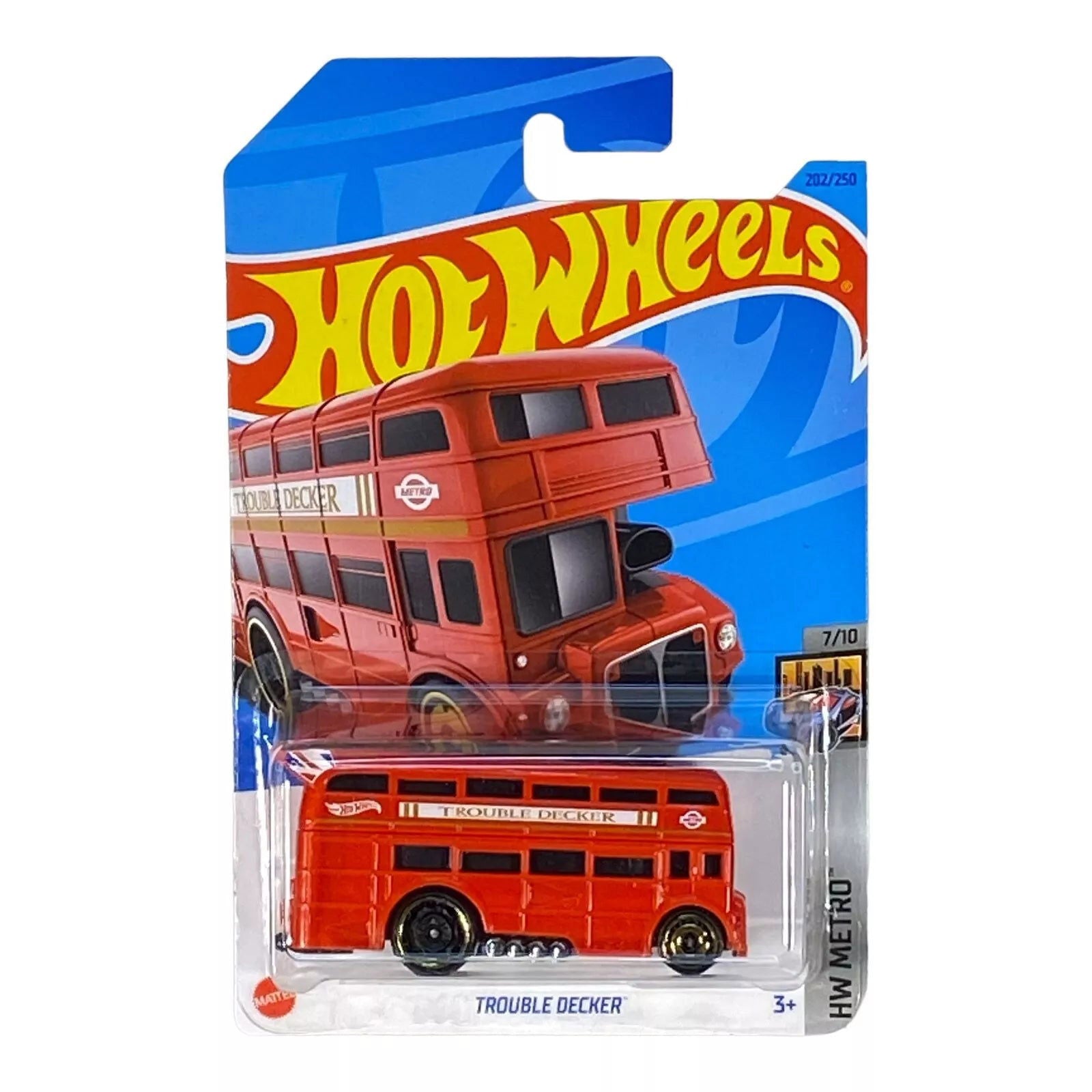 Hot Wheels Trouble Decker - Metro Series 7/10 - Collectors World Toys