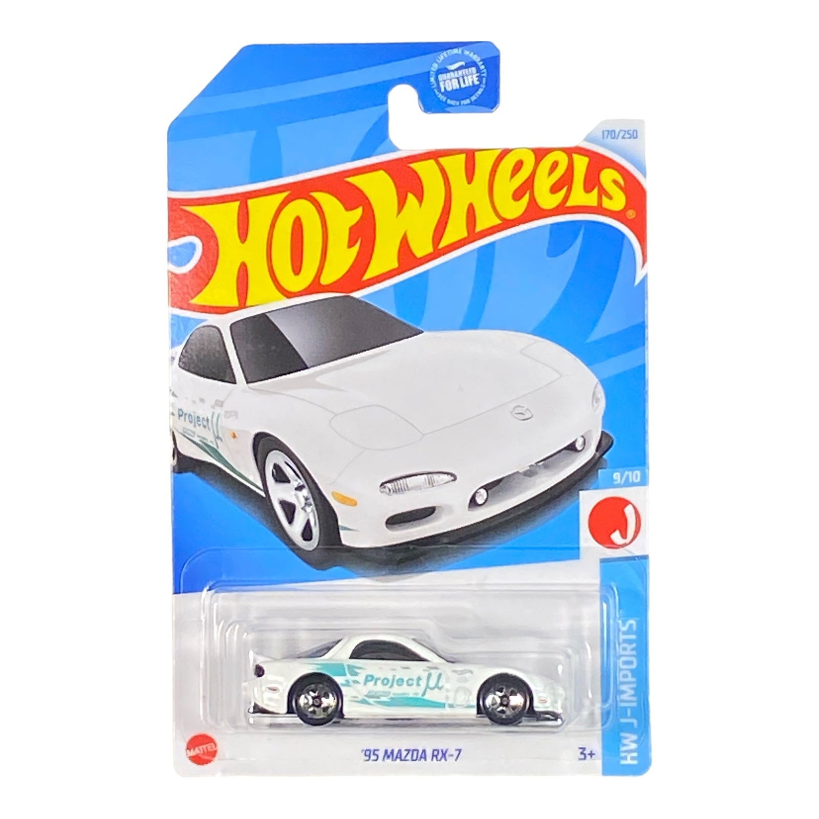 Hot Wheels '95 Mazda RX-7 - J-Imports Series 9/10 - Collectors World Toys