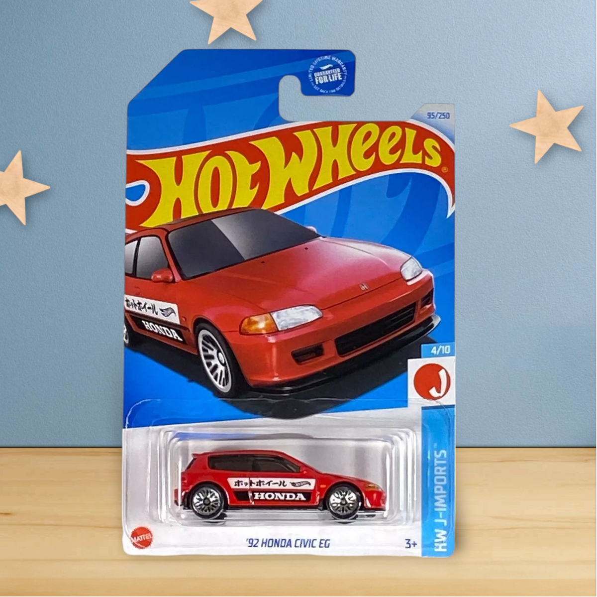 Hot Wheels '92 Honda Civic EG - J-Imports Series 4/10 - Collectors World Toys