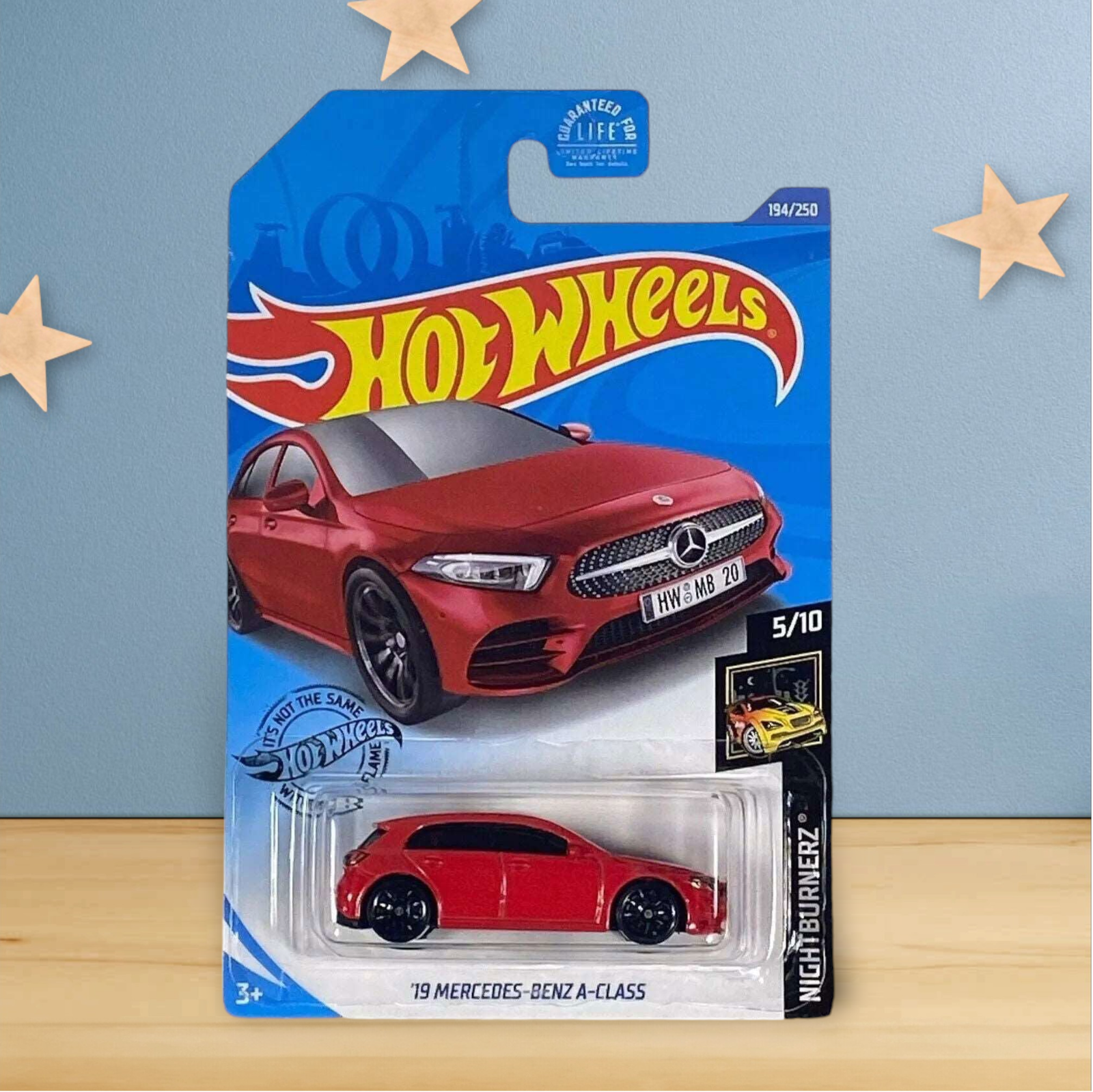 Hot Wheels '19 Mercedes-Benz A-Class - Nightburnerz Series 5/10 - Collectors World Toys