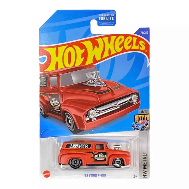 Hot Wheels '56 Ford F-100 - Mooneyes - Metro Series 8/10 - Hover Image