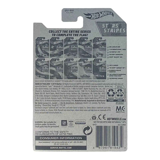 Hot Wheels '64 Pontiac GTO - Stars & Stripes Series 03/10 Main Image