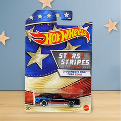 Hot Wheels '71 Plymouth Hemi Cuda - Stars & Stripes Series 02/10 - Collectors World Toys