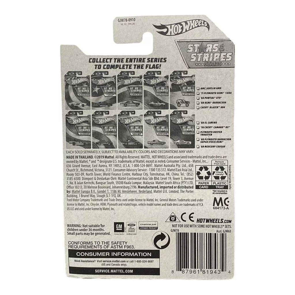 Hot Wheels '71 Plymouth Hemi Cuda - Stars & Stripes Series 02/10 -