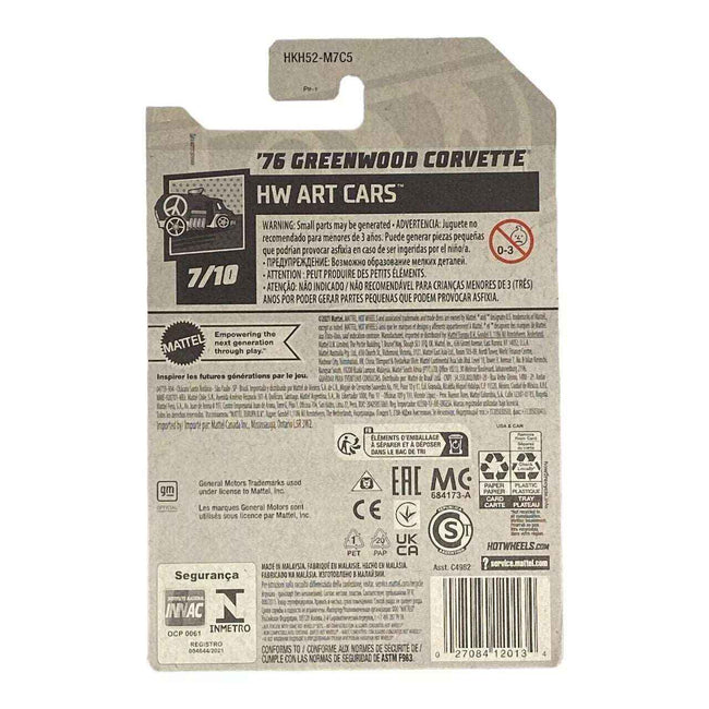 Hot Wheels '76 Greenwood Corvette - Art Cars Series 7/10 Main Image