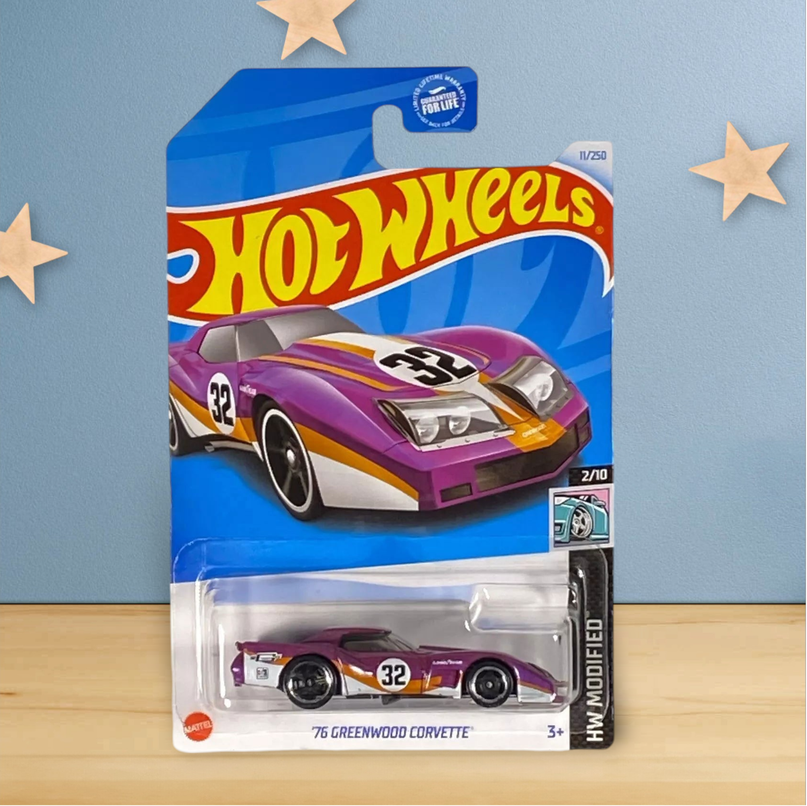 Hot Wheels '76 Greenwood Corvette - Modified Series 2/10 - Collectors World Toys