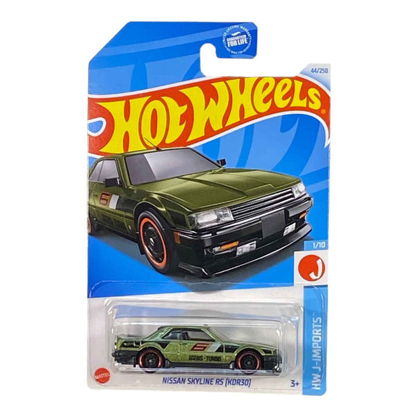 Hot Wheels Nissan Skyline RS {KDR30} | J-Imports Series 1/10