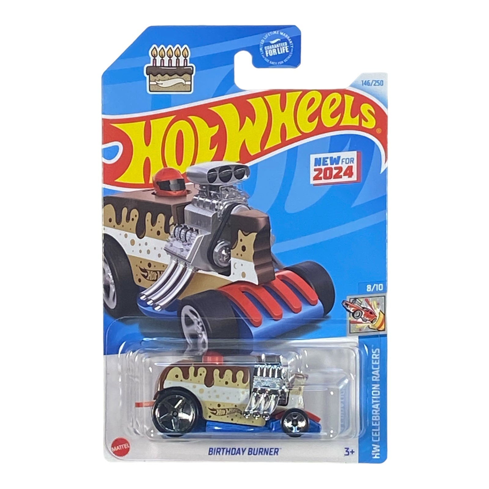 Hot Wheels Birthday Burner - Celebration Racers Series 8/10 - Collectors World Toys