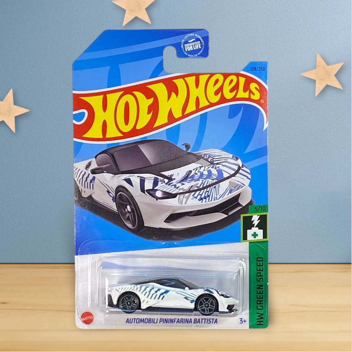 Hot Wheels Automobili Pininfarina Battista - Green Speed Series 5/10 - Collectors World Toys