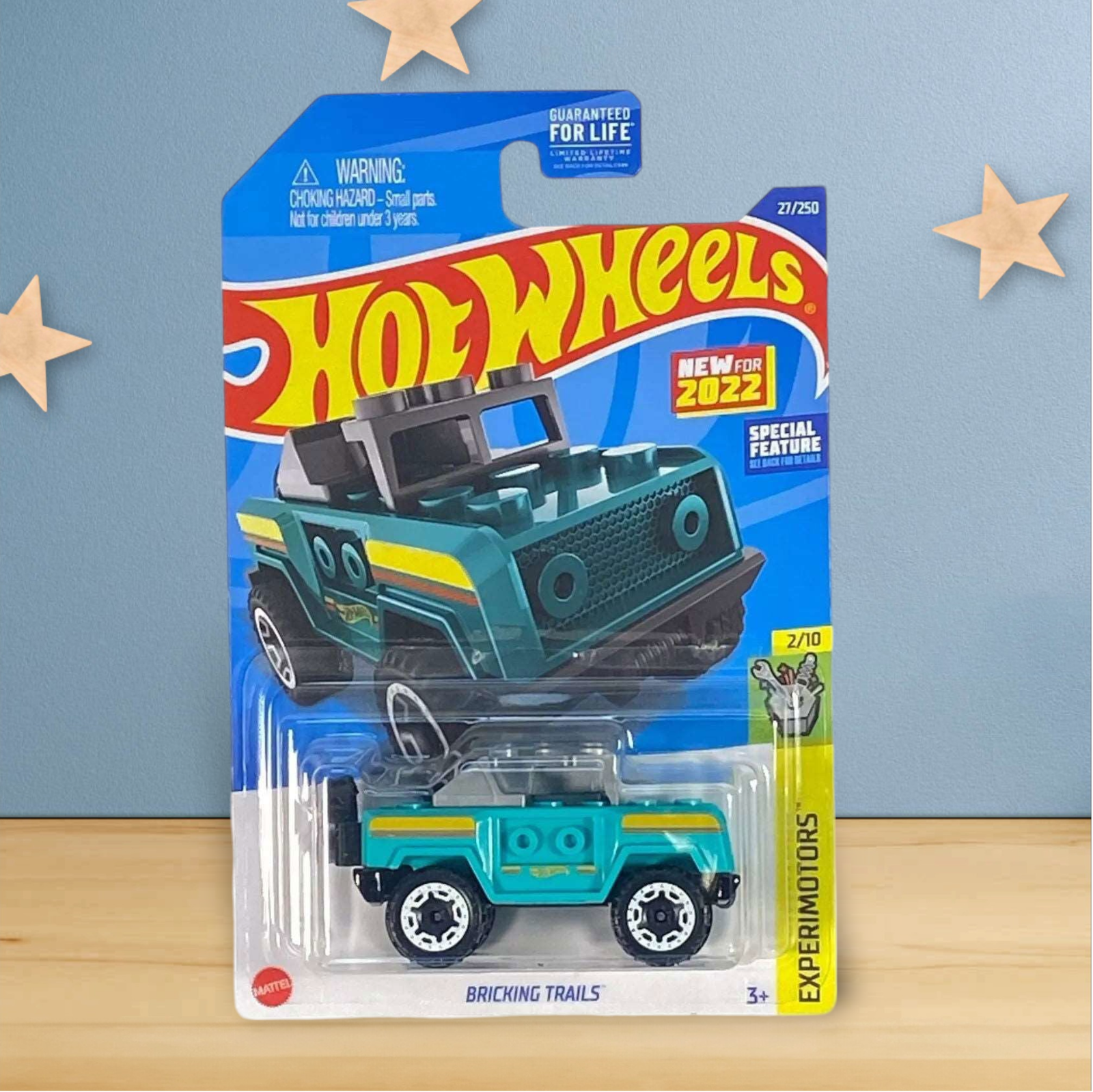 Hot Wheels Bricking Trails - Experimotors Series 2/10 - Collectors World Toys