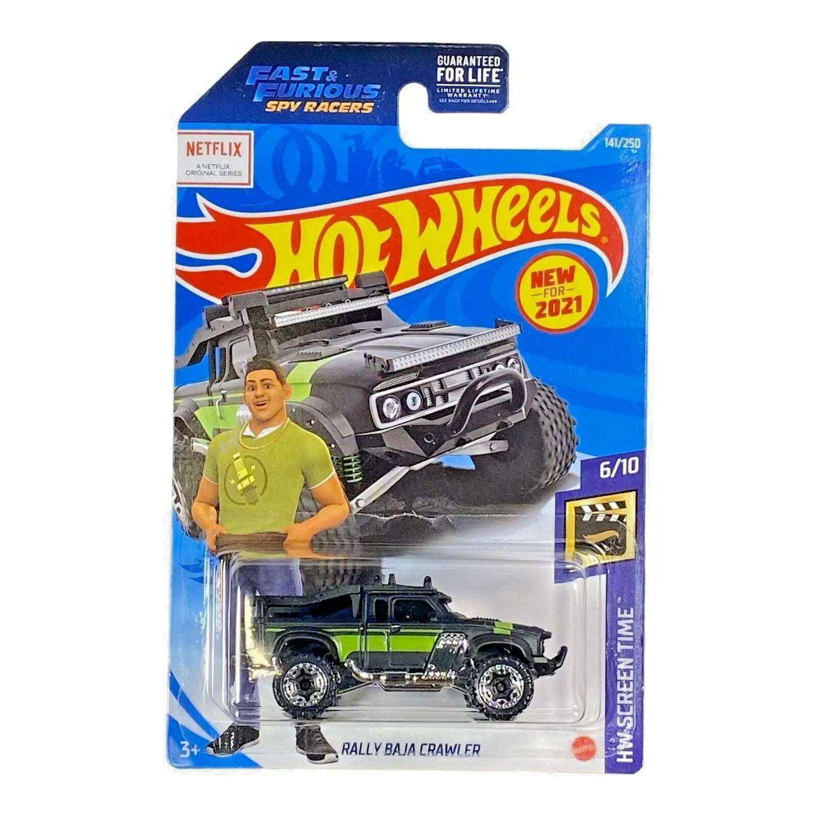 Hot Wheels (Black) Rally Baja Crawler - Screen Time Series 6/10 - Fast & Furious Spy Racers Main image