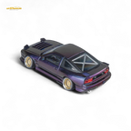 MicroTurbo Custom 180SX Spirit Rei - Purple Chameleon GMHS 2025 Special Edition 1:64