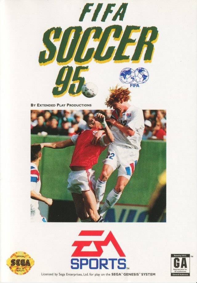 FIFA 95 (Sega Genesis) Main image