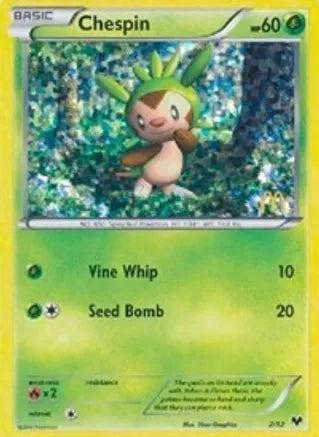 Pokemon: Chespin McDonald's Promo 2013 2/12 - Near Mint Main image