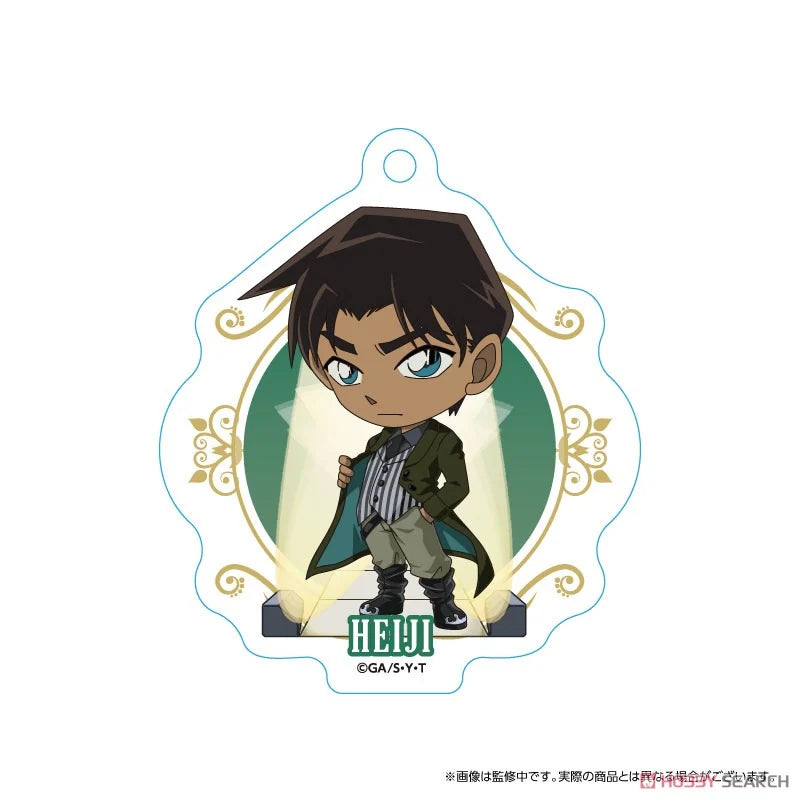 Detective Conan Trading Acrylic Key Ring Deformation Runway 2nd (1 Blind Box) - Collectors World Toys